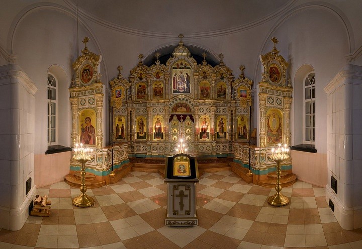 Верхний храм Воскресенского скита, наши дни