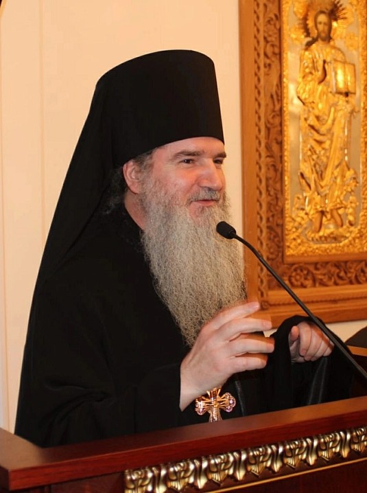 отец Мефодий на Валаамских образовательных чтениях