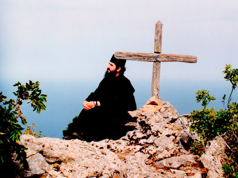 В паломнической поездке на Афон в 1998 году