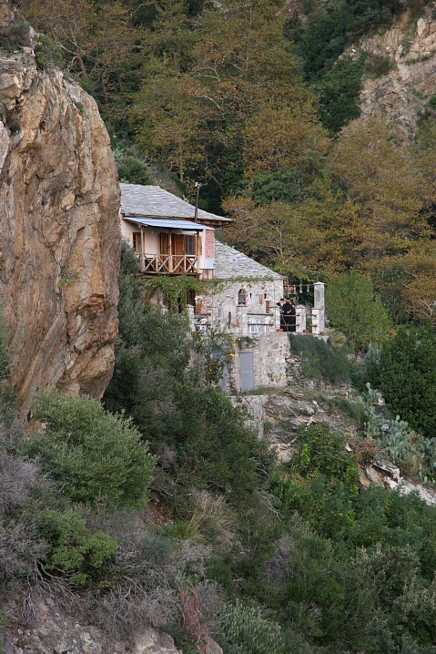 Афон. Скит Рождества Пресвятой Богородицы монастыря Симонопетра.