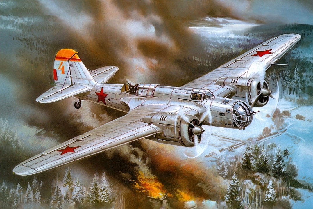 Скоростной бомбардировщик АНТ-40