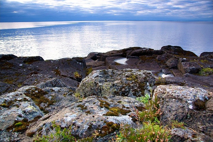 Вид на Ладогу