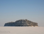 Остров Святой, зима.