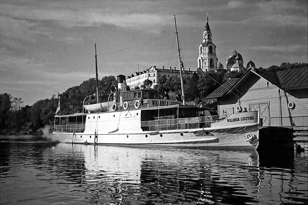 Пароход «Valamon luostari» (