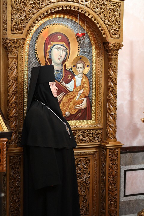 Матушка Стефана на Валааме, 16 февраля 2021 года.