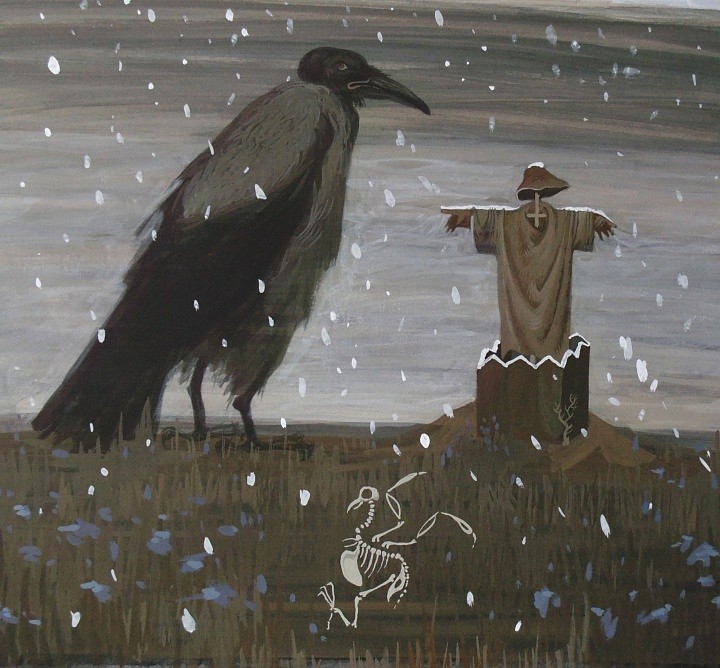 Ворона.Графика. 2016 год