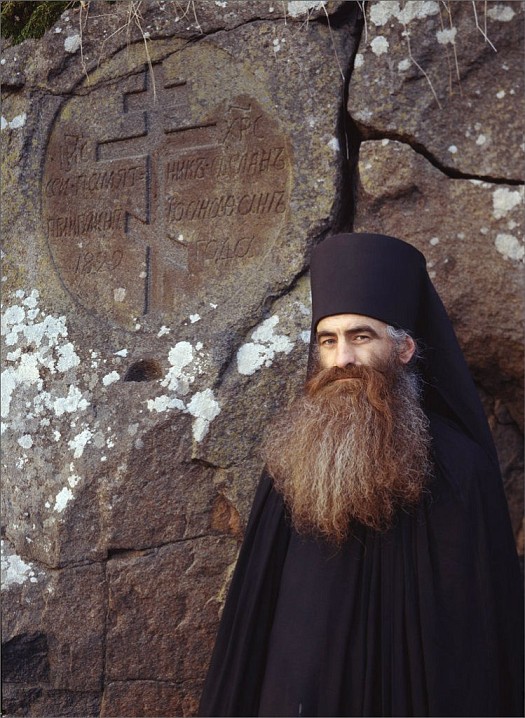 Монах Варлаам, начальник валаамской фермы в 1996-1999 гг.
