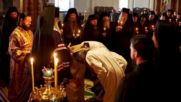 Епископ Троицкий Панкратий совершил монашеский постриг насельников Валаамского монастыря