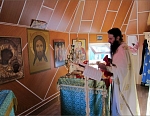 Божественная Литургия в скиту