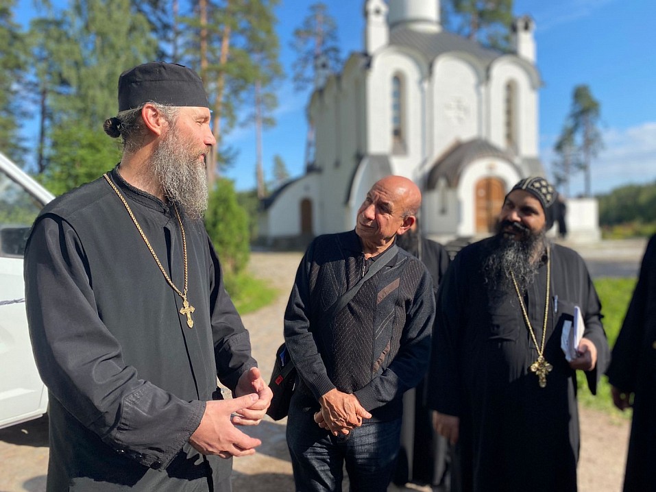 Иеромонах Давид, начальник Смоленского Скита