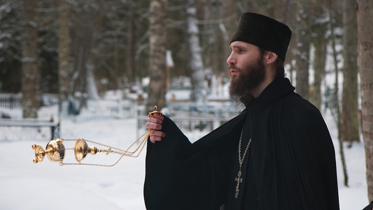 Поминовение павших воинов на Валааме