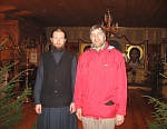 Мы с отцом Михаилом Ганешиным. 9 января 2006 г.
