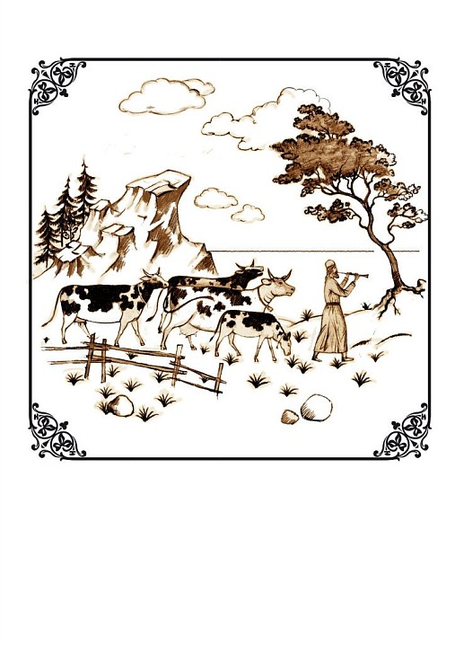 Рисунок Андрея Козлова, 2014 год.