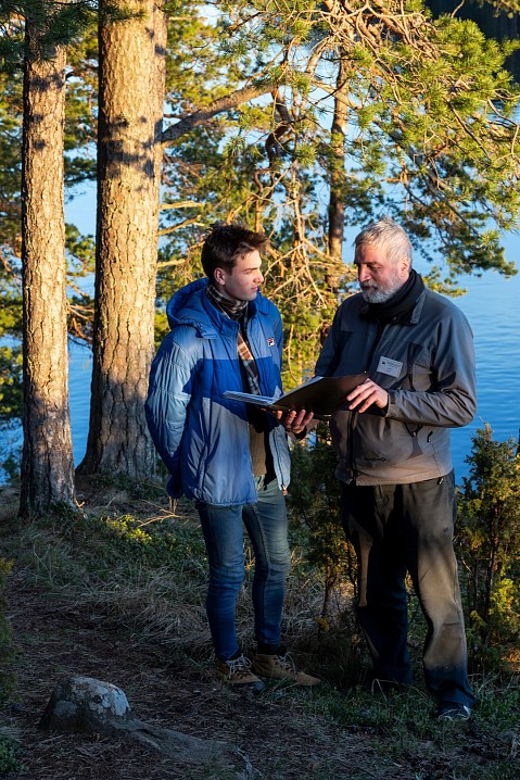 Игорь Сазеев на Валааме