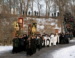 Крестный ход на Крещение Господне.