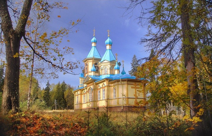 Вид на храм в Гефсимании