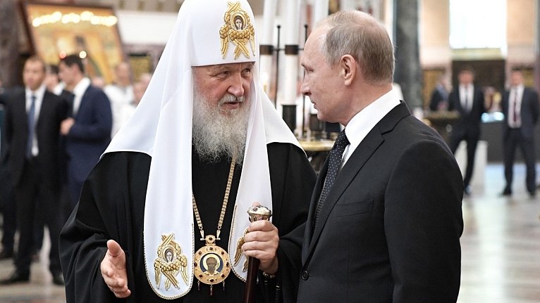 Патриарх Кирилл попросил Президента поддержать предложение об обмене пленными в Донбассе, 2017