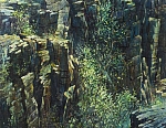 Шторм в лунную ночь 78x58 см. Холст. Масло. 1994 г.