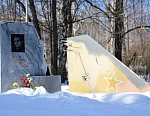 Мемориал военному лётчику старшему лейтенанту Сергею Сафронову в Дегтярске